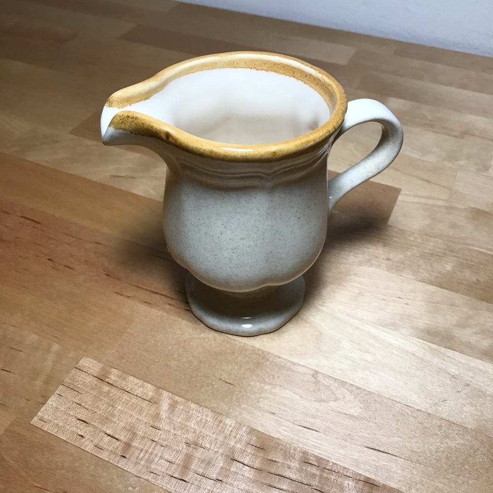 Vintage Mikasa -Garden Club- Ceramic Creamer Cup -Made in Japan- Stoneware